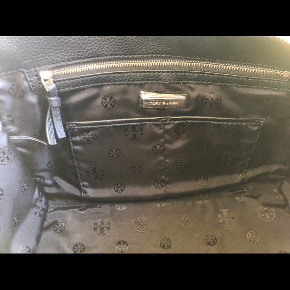 Tory Burch Britten Large Satchel Black - Picture 7 of 8